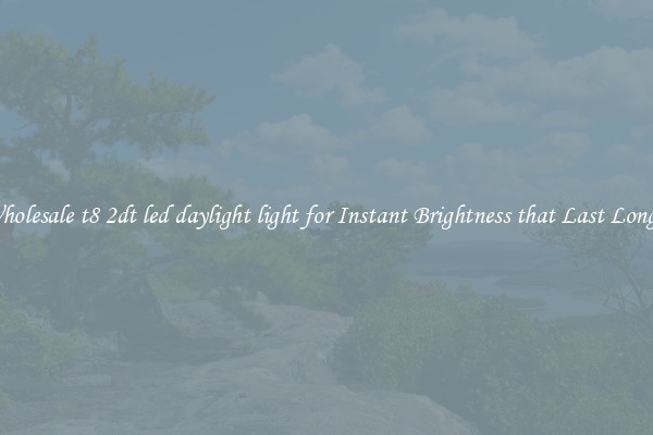 Wholesale t8 2dt led daylight light for Instant Brightness that Last Longer