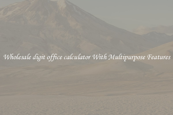 Wholesale digit office calculator With Multipurpose Features