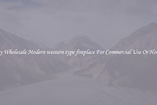 Buy Wholesale Modern western type fireplace For Commercial Use Or Homes
