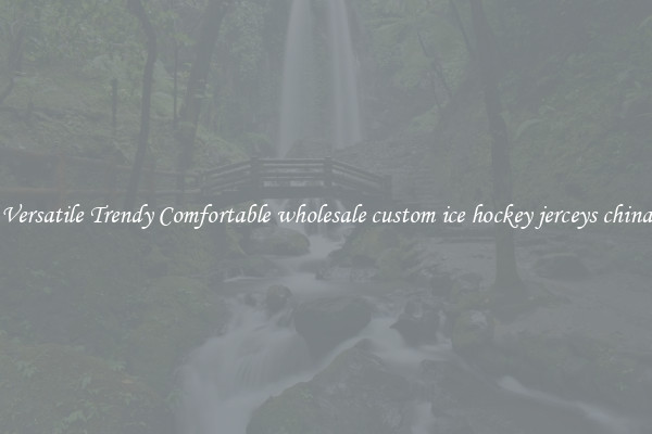 Versatile Trendy Comfortable wholesale custom ice hockey jerceys china