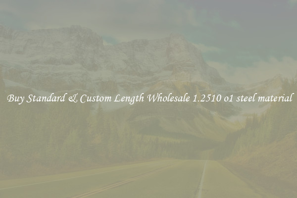 Buy Standard & Custom Length Wholesale 1.2510 o1 steel material