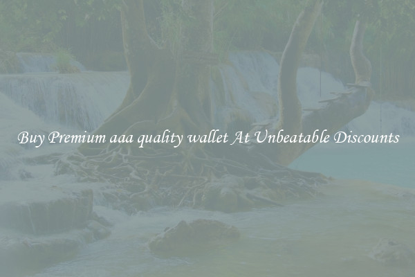 Buy Premium aaa quality wallet At Unbeatable Discounts